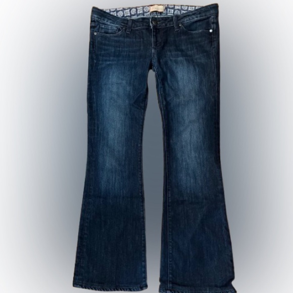 PAIGE Maternity Premium Denim Westbourne Boot Cut Jeans Size 28